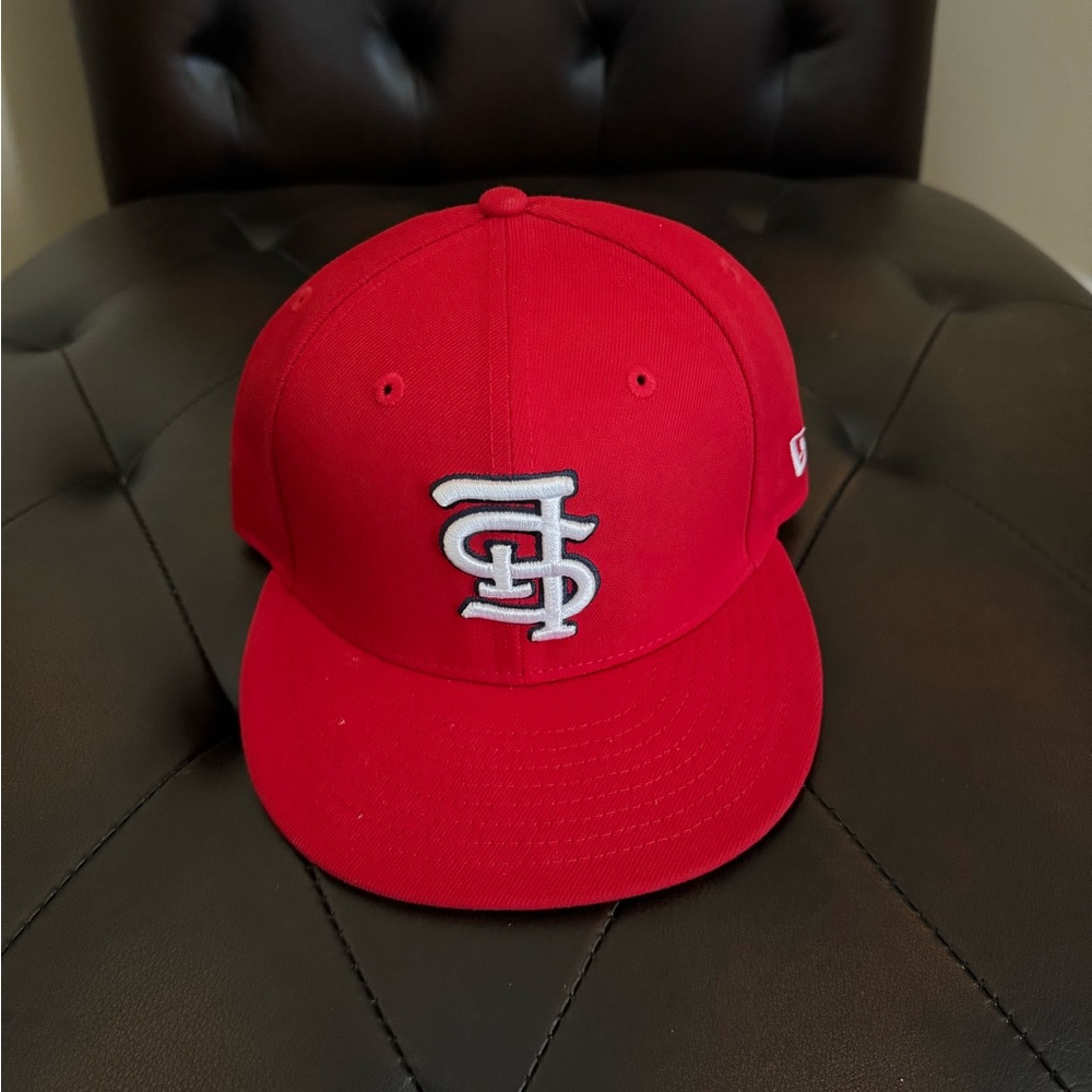 New Era Red Fitted Cap ST. LOUIS CARDINALS UPSIDE DOWN
